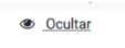 botão ocultar
